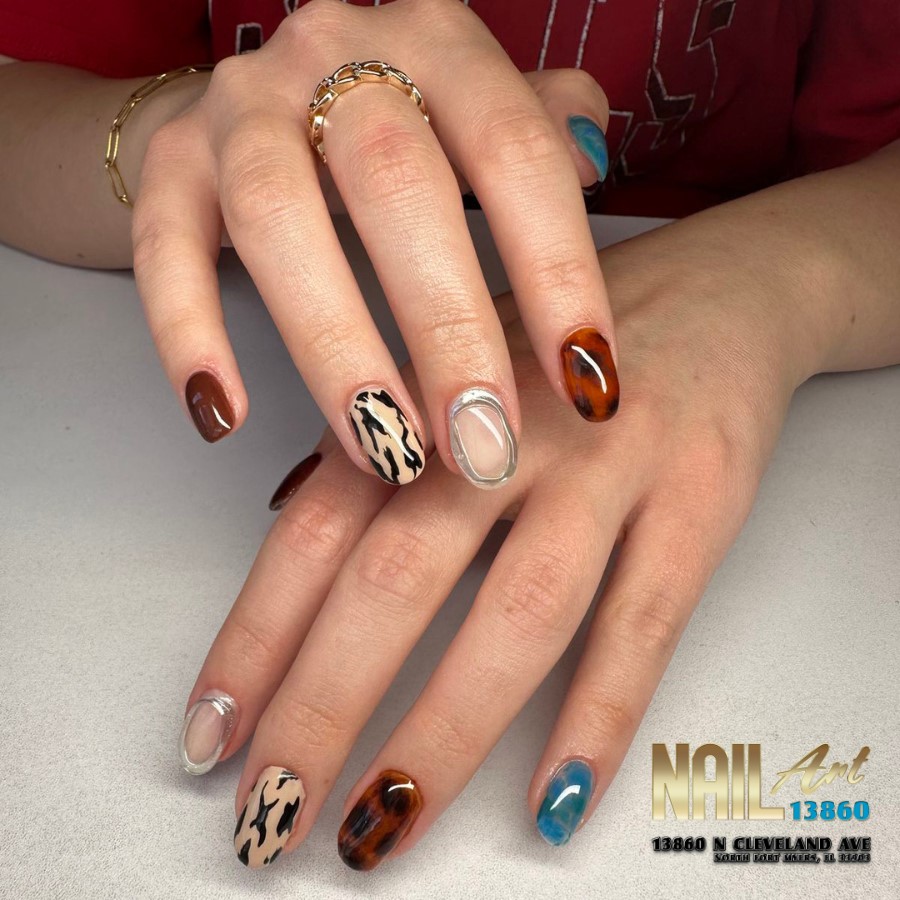 Nail Art 13860 - Fall Beauty